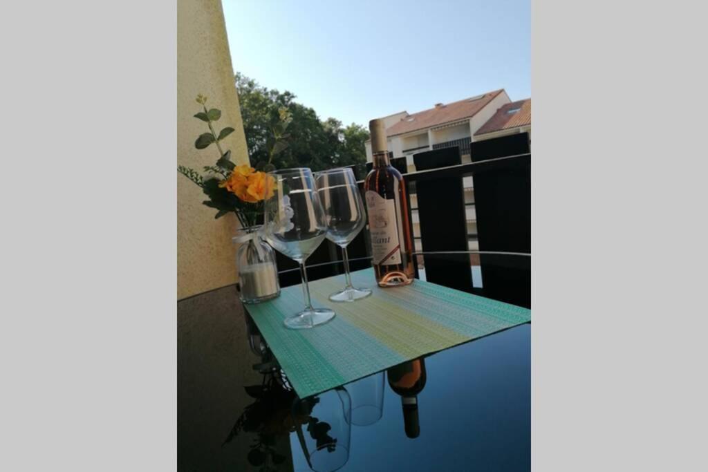 Agreable Studio Avec Terrasse A150M De La Plage Apartment Saint-Georges-de-Didonne Luaran gambar